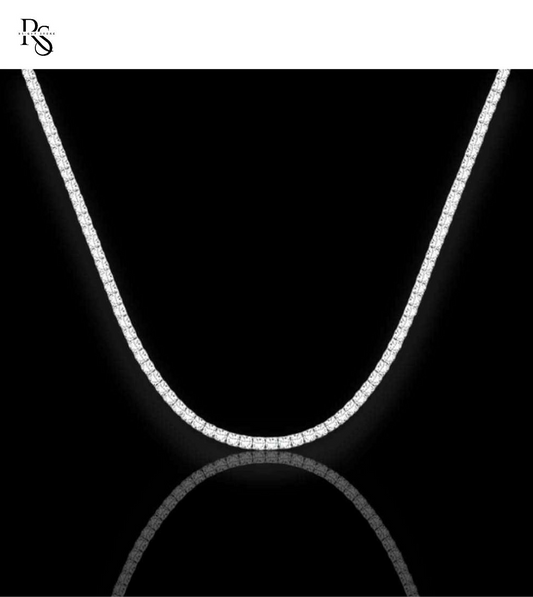 Collana ‘tennis’ argento 925 .